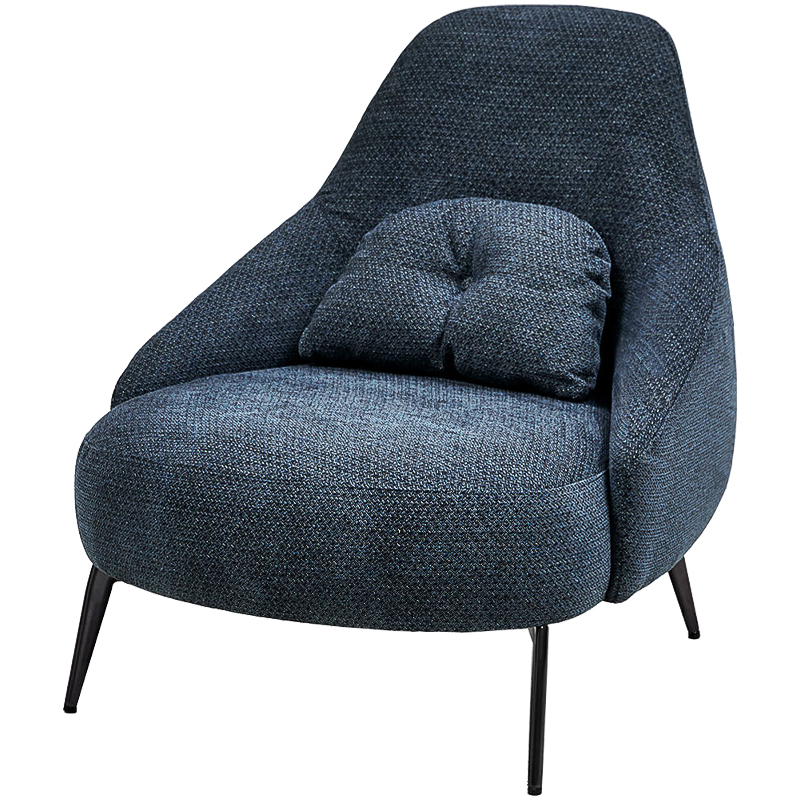 Кресло Lorits Chair Черный Темно-синий Кресло Lorits Chair Черный Темно-синий в Тюмени | Loft Concept