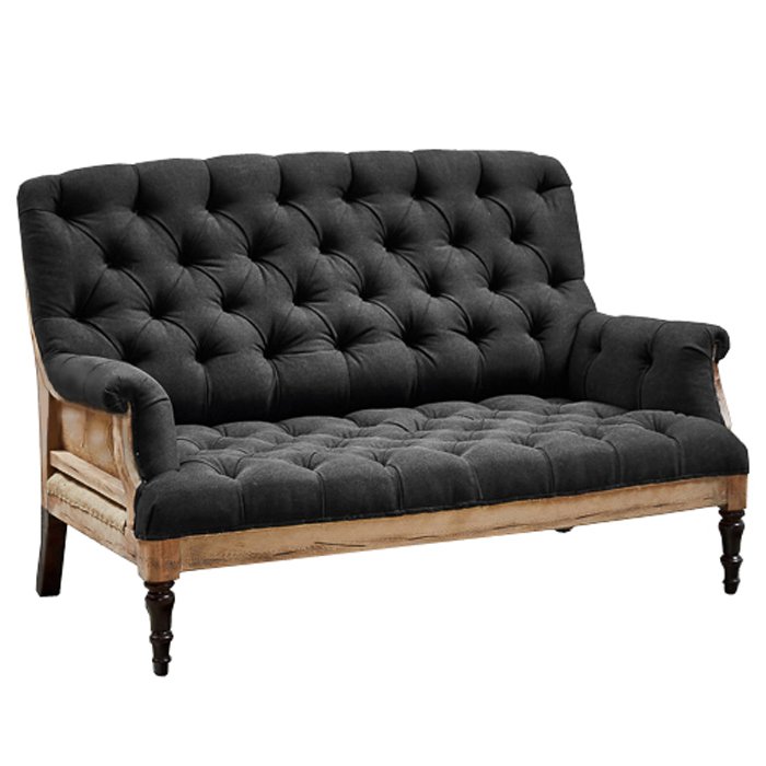 Диван Classic Grace Графит Коричневый Диван Classic Grace Графит Коричневый в Тюмени | Loft Concept