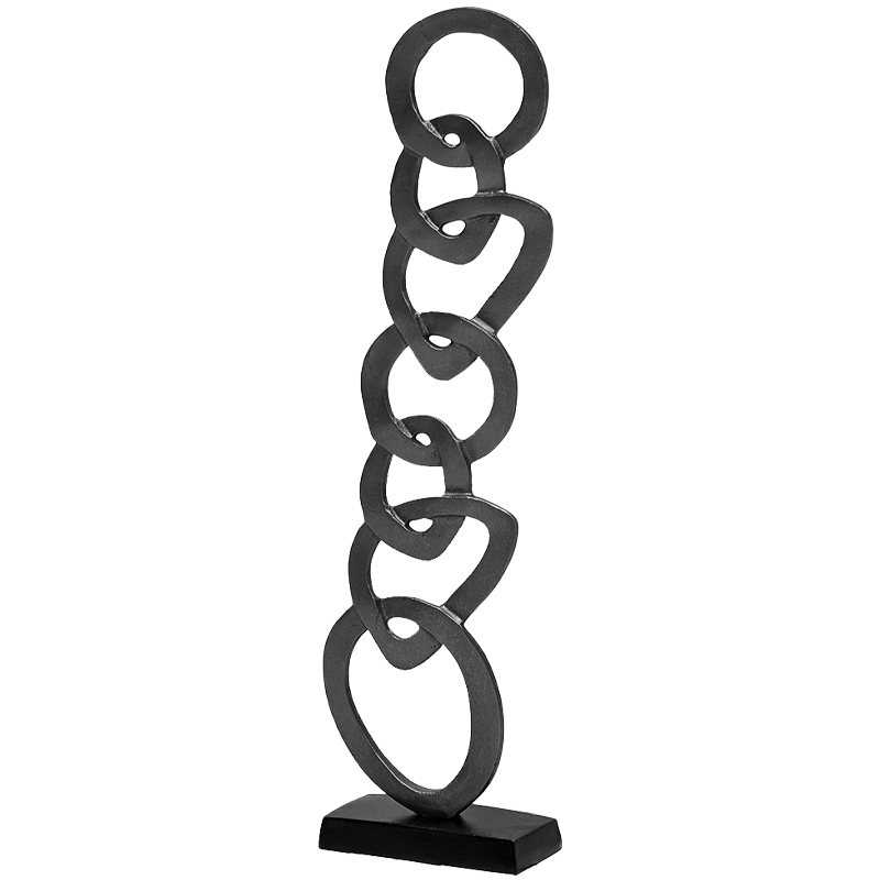 Статуэтка Anillos Statuette Black Черный Статуэтка Anillos Statuette Black Черный в Тюмени | Loft Concept