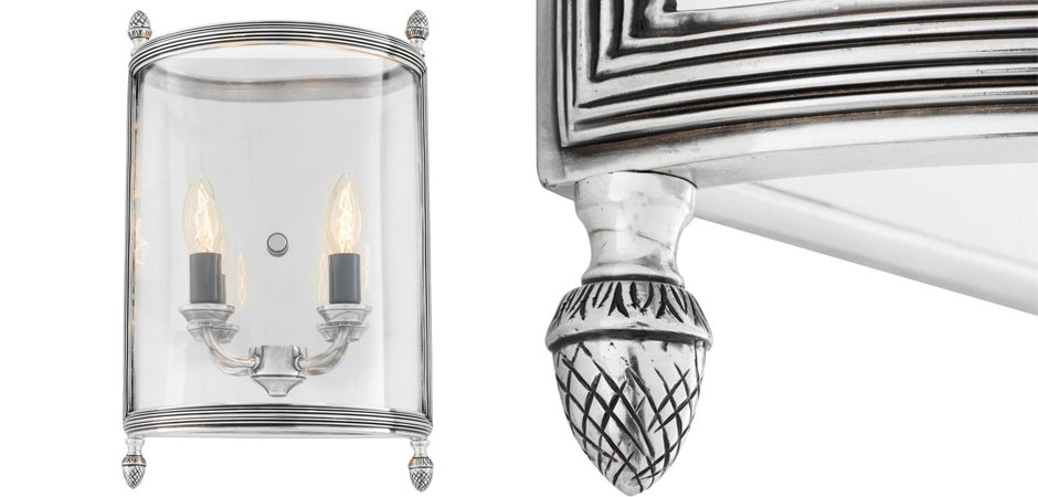 Бра Wall Lamp Lennon M Silver - Loft-Concept в Тюмени