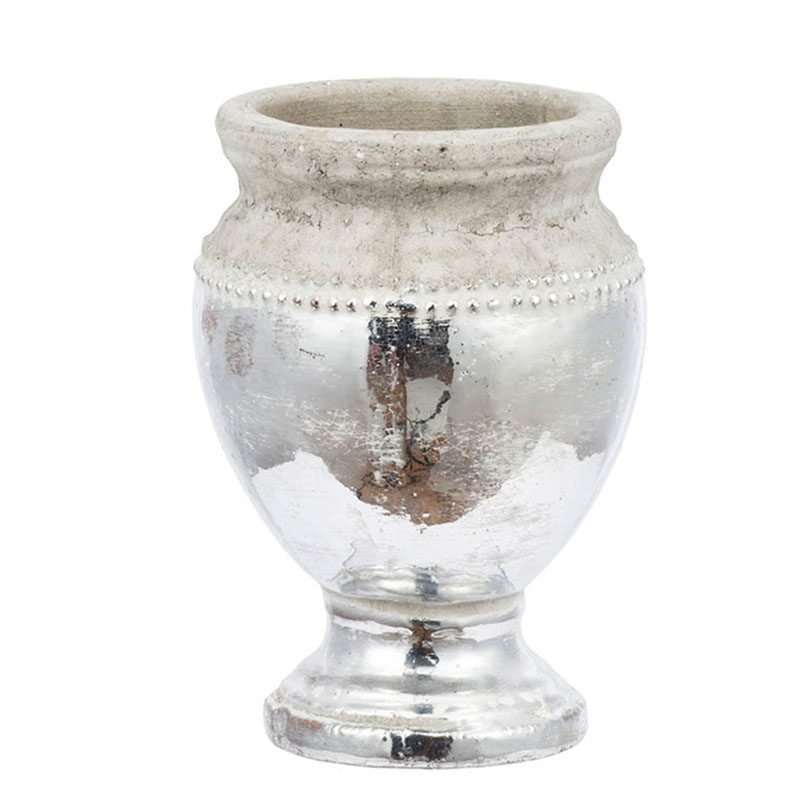 Ваза Vase Argenta Cup silver 23 Серебряный Ваза Vase Argenta Cup silver 23 Серебряный в Тюмени | Loft Concept