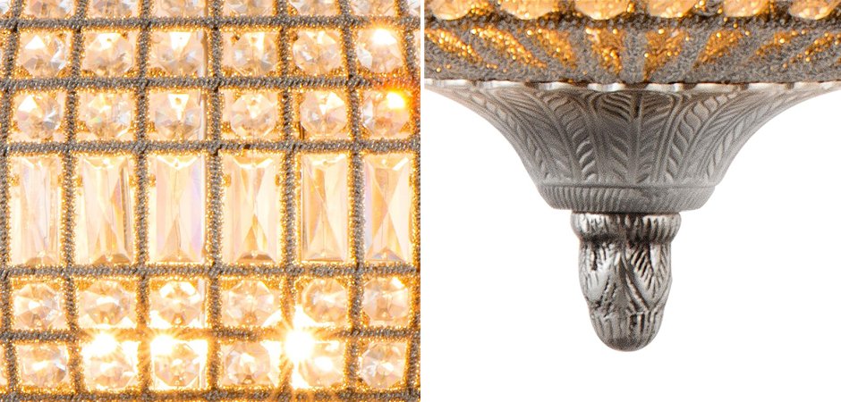 Люстра Chandelier Kasbah Oval L Nickel - Loft-Concept в Тюмени