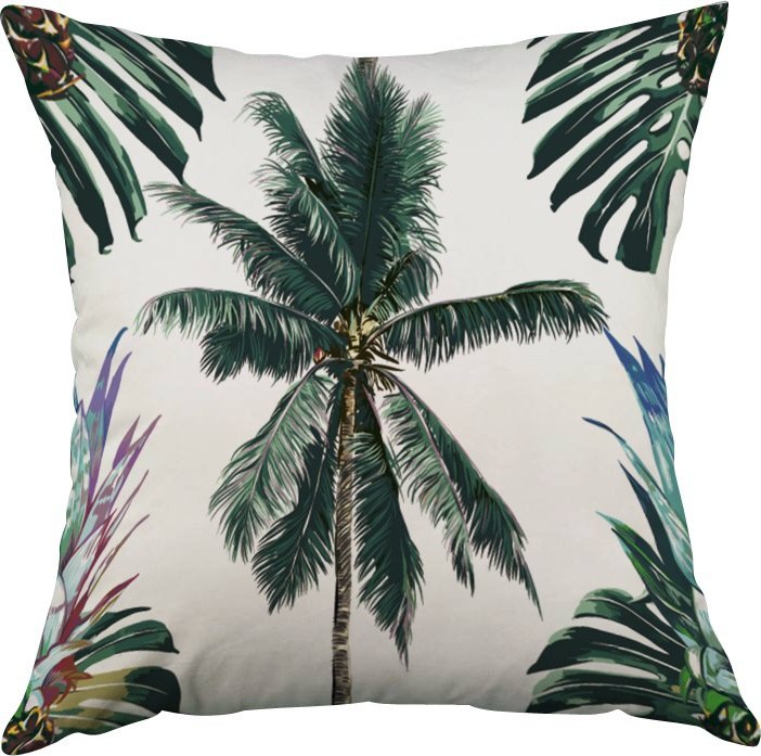 Декоративная подушка Tropics #6 Зеленый Декоративная подушка Tropics #6 Зеленый в Тюмени | Loft Concept