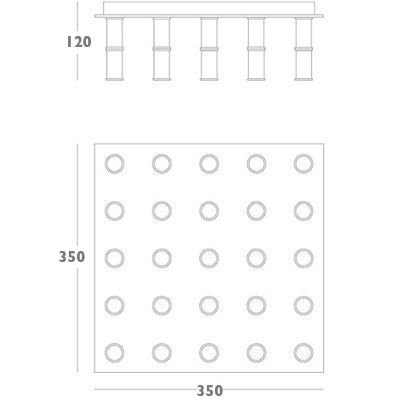 Потолочный светильник Meurice Flush Mount Ceiling Light Потолочный светильник Meurice Flush Mount Ceiling Light в Тюмени