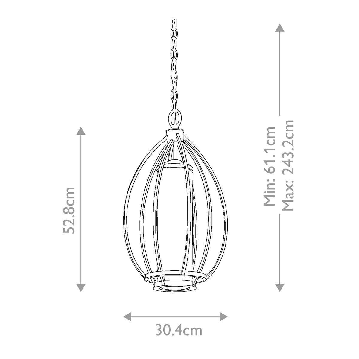 Подвесной светильник овальной формы с цилиндрическим плафоном в цвете сусальное серебро Kichler в Тюмени