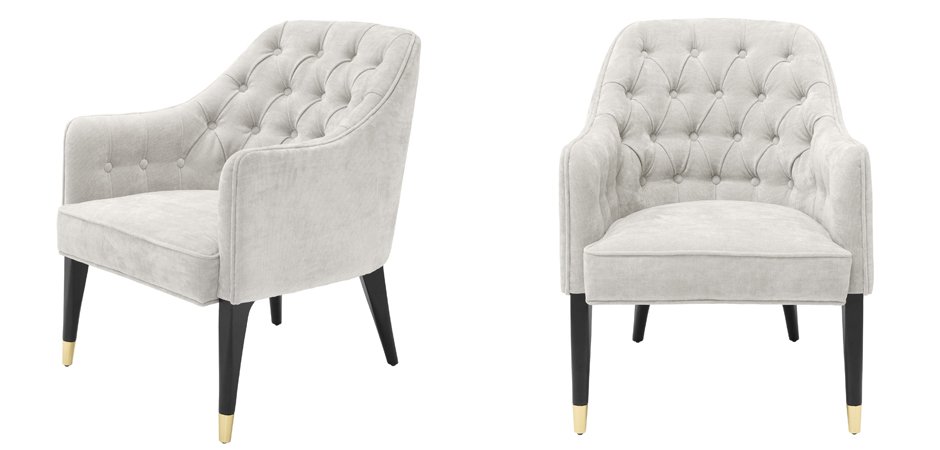 Кресло Eichholtz Chair Cyrus Sand - Loft-Concept в Тюмени