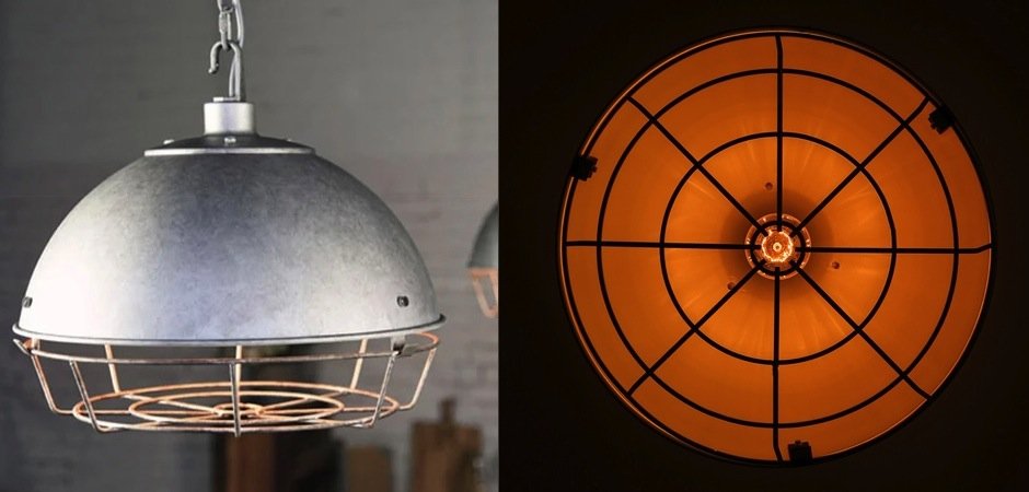 Светильник Loft Industrial Metal Cage Spiderweb - фото №1