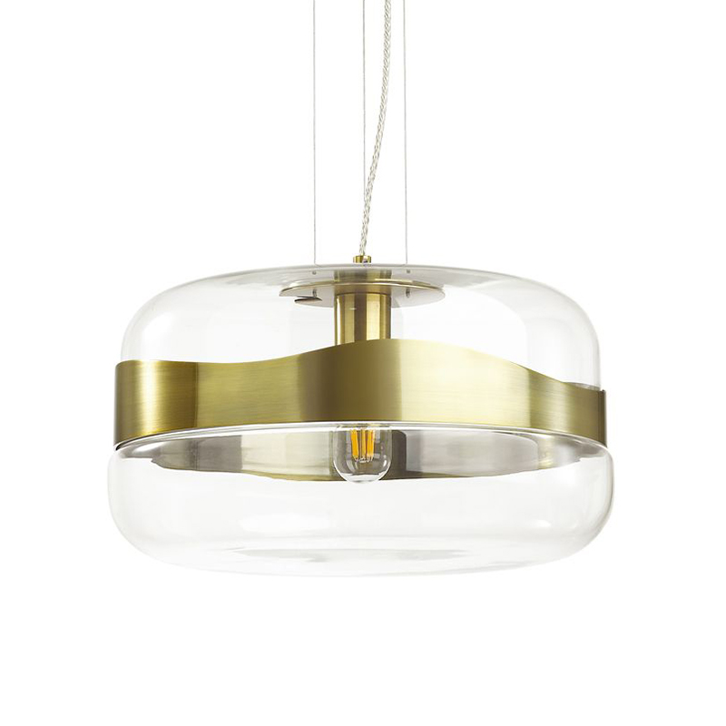 Люстра Igon Gold Lamp Золотой Прозрачный Люстра Igon Gold Lamp Золотой Прозрачный в Тюмени | Loft Concept
