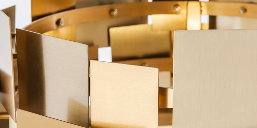 Настольная лампа Gold Plate Table Lamp - Loft-Concept в Тюмени