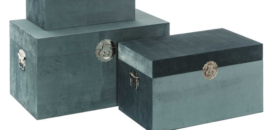 Комплект сундуков Turquoise Texture Комплект сундуков Turquoise Texture - Loft-Concept в Тюмени