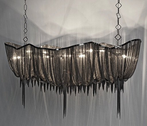 Люстра Atlantis Aluminium Chain Chandelier Люстра Atlantis Aluminium Chain Chandelier в Тюмени | Loft Concept