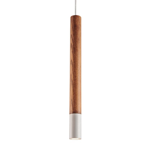 Подвесной светильник Trumpet Wood Pendant Lamp Коричневый Подвесной светильник Trumpet Wood Pendant Lamp Коричневый в Тюмени | Loft Concept