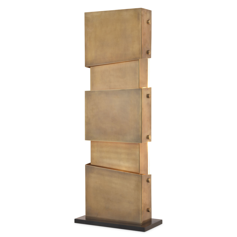 Настольная лампа Eichholtz Table Lamp Shadow Винтажная латунь Настольная лампа Eichholtz Table Lamp Shadow Винтажная латунь в Тюмени | Loft Concept