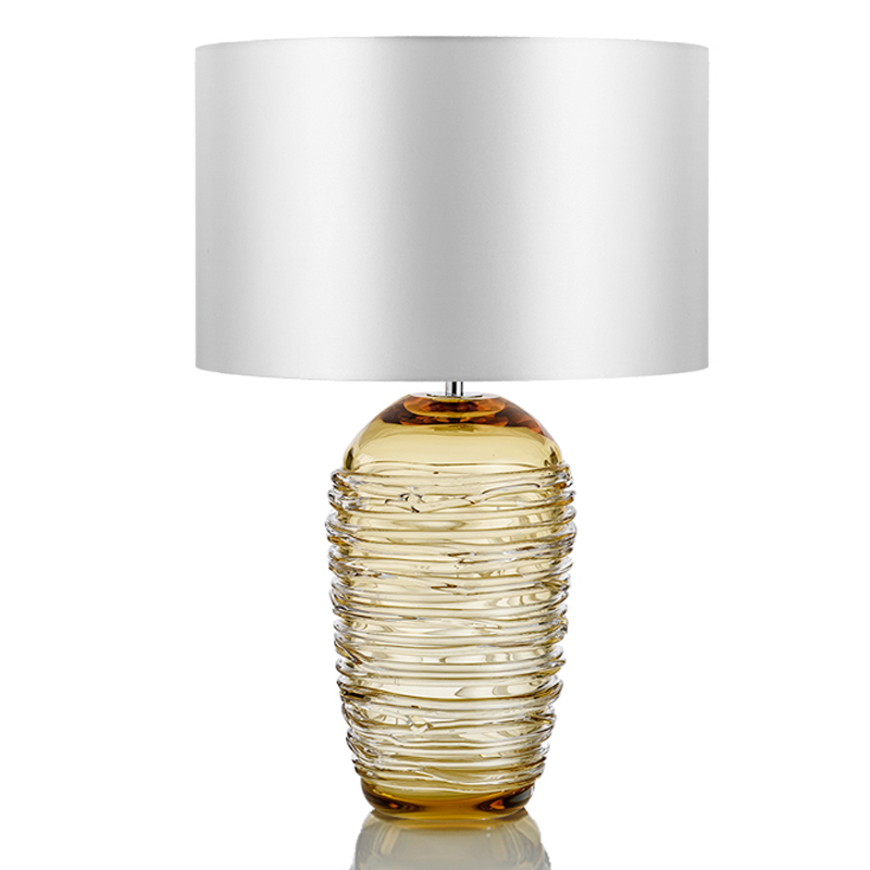 Настольная лампа Porta Romana GLB32 GLASS THREAD LAMP Amber Янтарь (Amber) Молочный Настольная лампа Porta Romana GLB32 GLASS THREAD LAMP Amber Янтарь (Amber) Молочный в Тюмени | Loft Concept