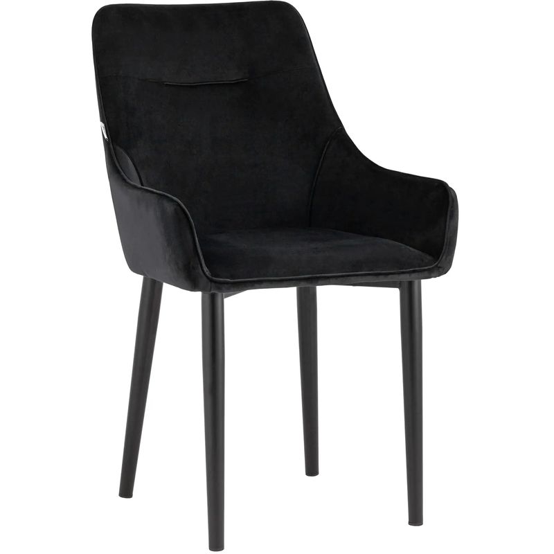 Стул Joan Chair Черный Велюр Черный Стул Joan Chair Черный Велюр Черный в Тюмени | Loft Concept