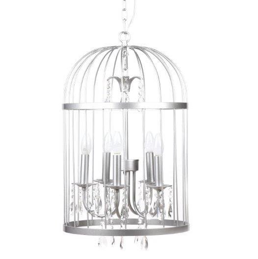 Люстра BirdCage Silver Серебряный в Тюмени | Loft Concept 