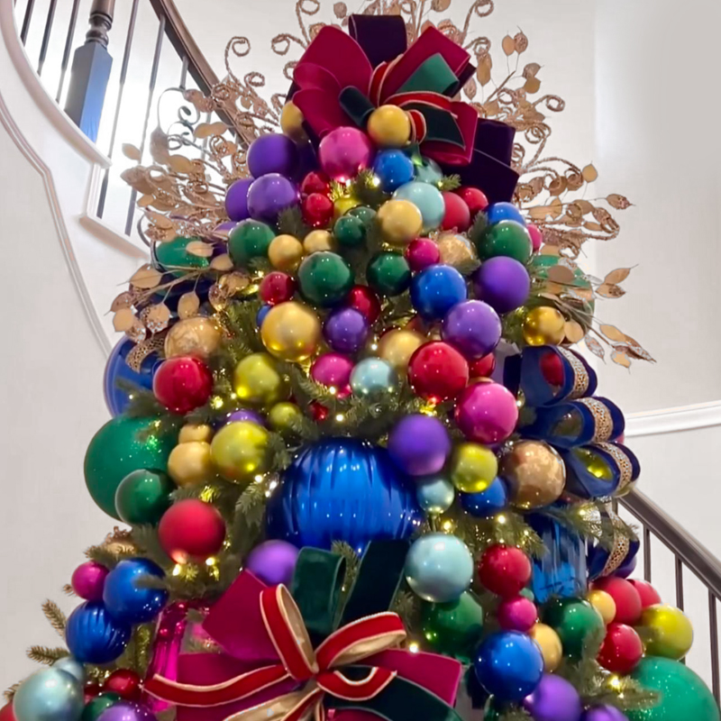 Дизайнерская Елка с Разноцветными шарами Christmas tree colorful balls Мульти Дизайнерская Елка с Разноцветными шарами Christmas tree colorful balls Мульти в Тюмени | Loft Concept