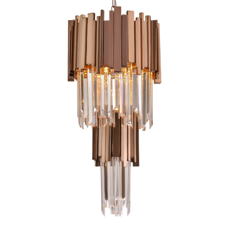 Люстра многоярусная Luxxu Modern Cascade Chandelier Bronze Metal Glass 35 Бронза Прозрачное Стекло Люстра многоярусная Luxxu Modern Cascade Chandelier Bronze Metal Glass 35 Бронза Прозрачное Стекло в Тюмени | Loft Concept