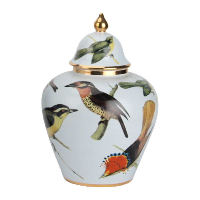 Ваза Blue Birds small Мульти Ваза Blue Birds small Мульти в Тюмени | Loft Concept