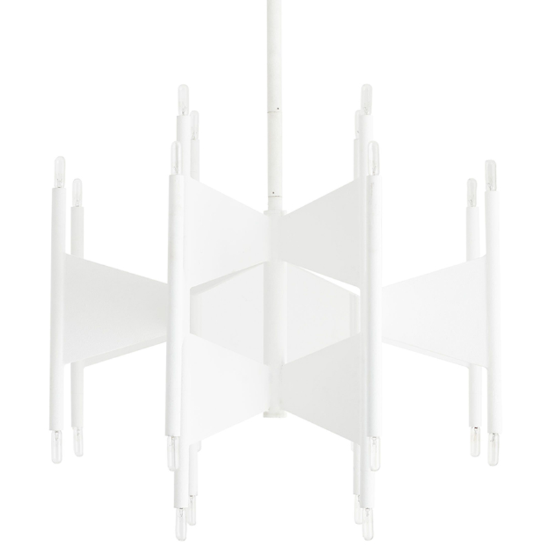 Люстра Arteriors DESKINS CHANDELIER Белый Люстра Arteriors DESKINS CHANDELIER Белый в Тюмени | Loft Concept