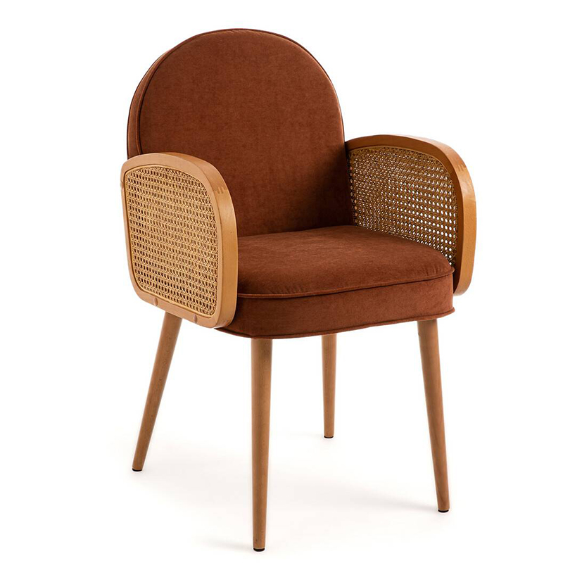 Стул Morten Wicker Terracotta Chair Терракотовый Стул Morten Wicker Terracotta Chair Терракотовый в Тюмени | Loft Concept