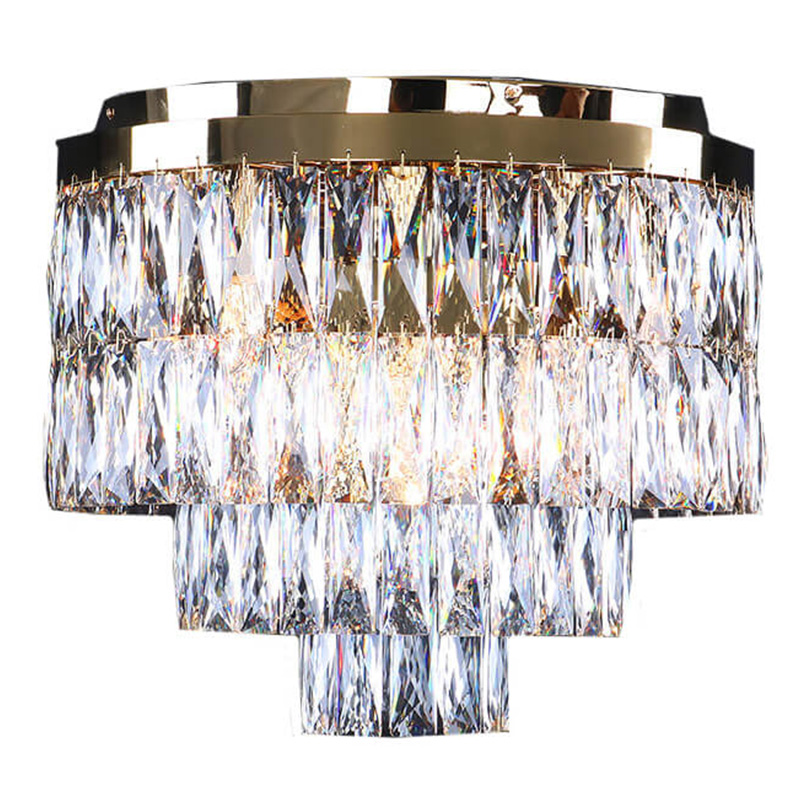 Потолочная люстра Crystal Regena Gold Chandelier Глянцевое золото Прозрачный (Transparent) Потолочная люстра Crystal Regena Gold Chandelier Глянцевое золото Прозрачный (Transparent) в Тюмени | Loft Concept