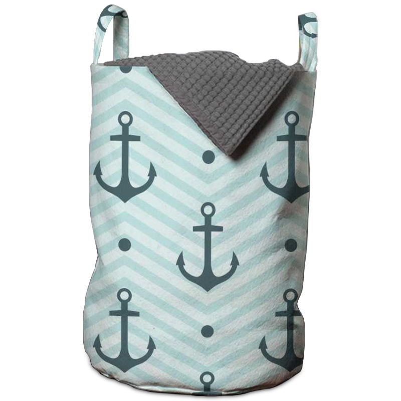 Корзина Anchors Basket Светло-голубой Бирюзовый Корзина Anchors Basket Светло-голубой Бирюзовый в Тюмени | Loft Concept