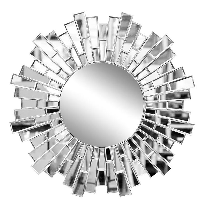 Зеркало Mirror Beams Round Mirror Зеркало Mirror Beams Round Mirror в Тюмени | Loft Concept