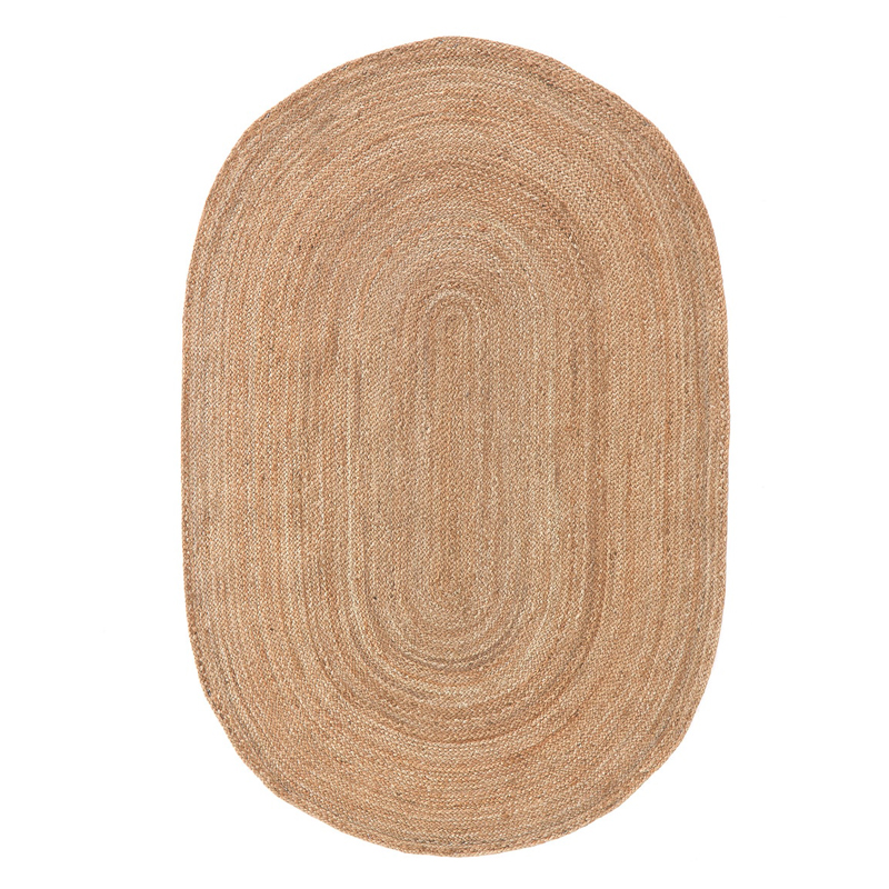 Ковер Oval Carpet 100% джут Бежевый Ковер Oval Carpet 100% джут Бежевый в Тюмени | Loft Concept