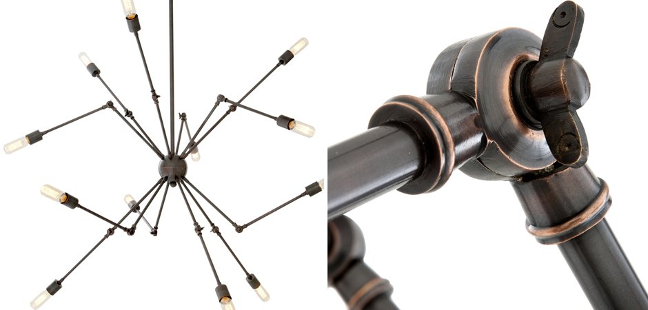 Люстра Eichholtz Ceiling Lamp Spider 12 - Loft-Concept в Тюмени