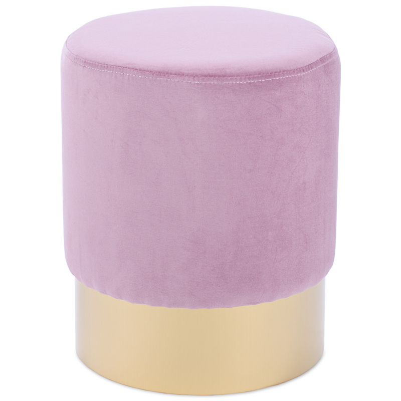 Пуф Una Puff pink Розовый Золотой Пуф Una Puff pink Розовый Золотой в Тюмени | Loft Concept