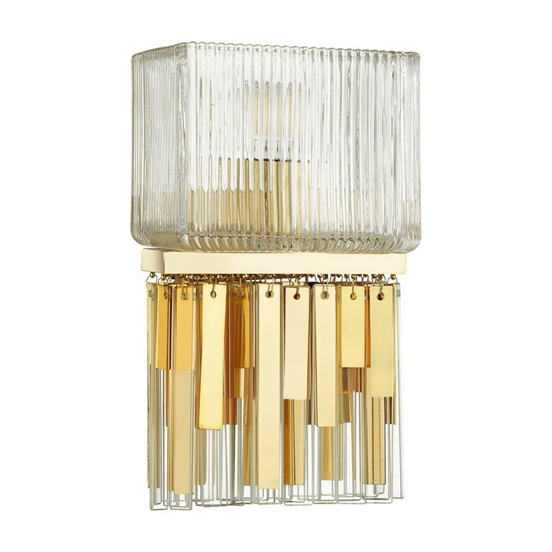Бра Madelen Gold Wall Lamp Глянцевое золото Прозрачный (Transparent) Бра Madelen Gold Wall Lamp Глянцевое золото Прозрачный (Transparent) в Тюмени | Loft Concept
