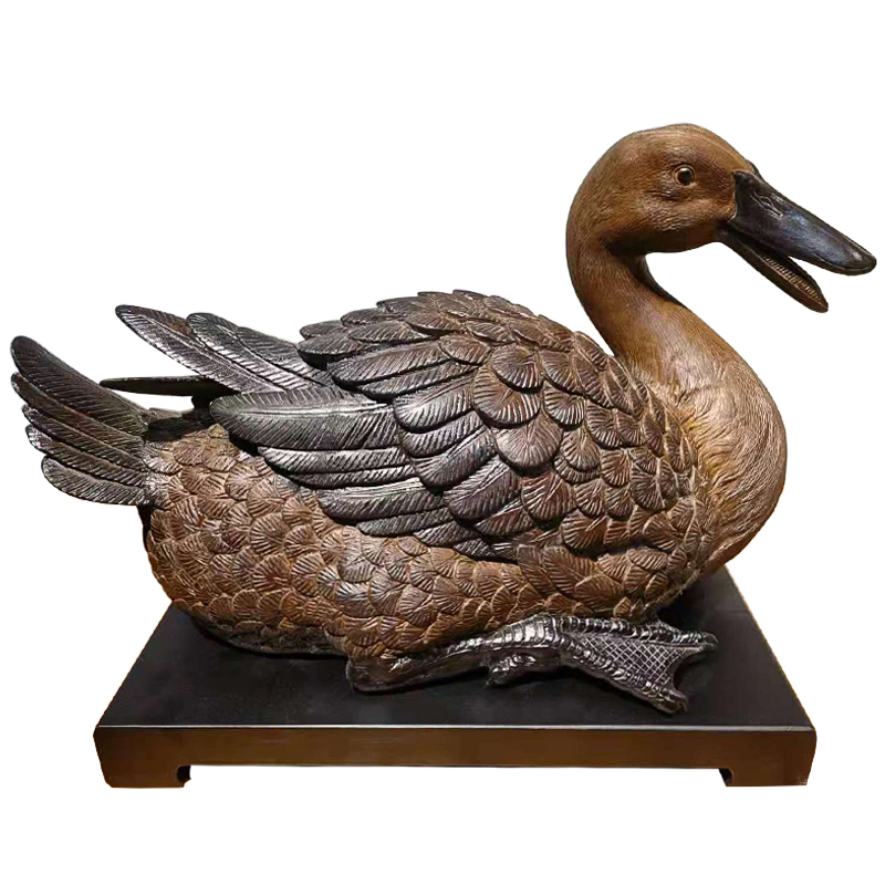 Статуэтка Terracotta Duck Коричневый Статуэтка Terracotta Duck Коричневый в Тюмени | Loft Concept