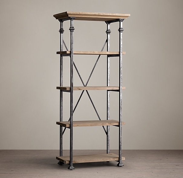 Стеллаж Retro Oak Rack Стеллаж Retro Oak Rack в Тюмени | Loft Concept