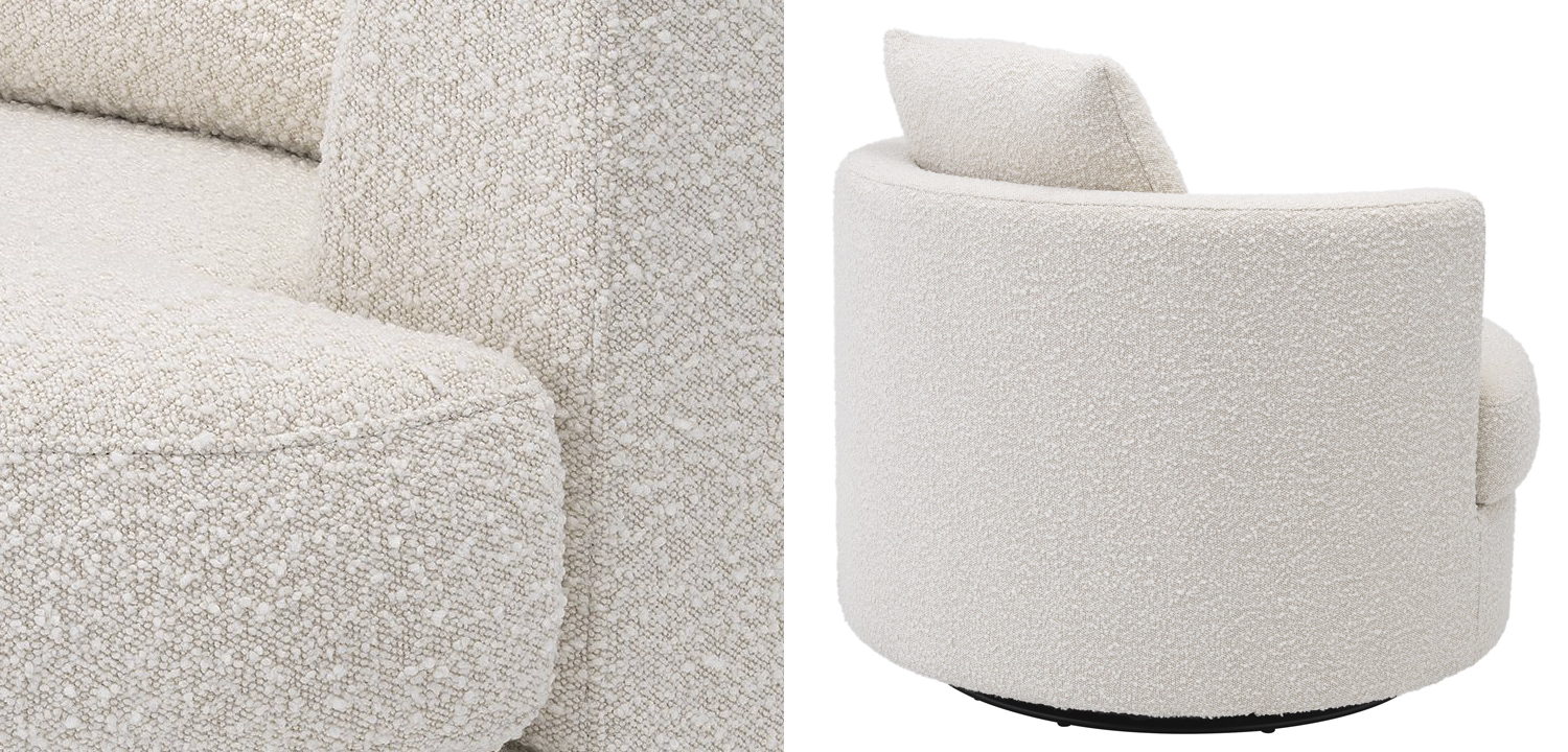 Кресло Eichholtz Swivel Chair Felix - фото