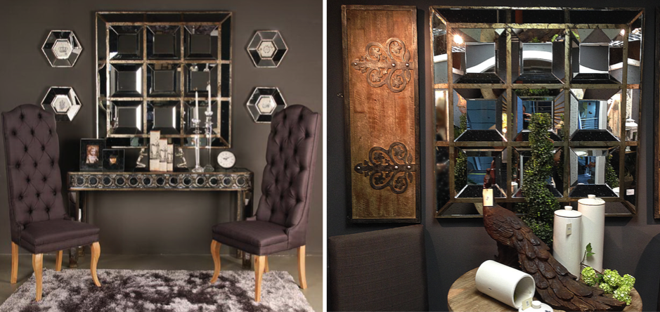 Зеркало настенное Patina FourSquare Зеркало настенное Patina FourSquare - Loft-Concept в Тюмени