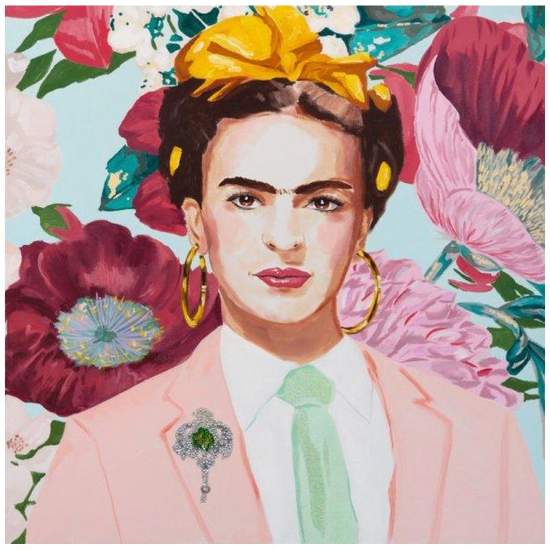 Картина Frida with Peach Suit Мульти Картина Frida with Peach Suit Мульти в Тюмени | Loft Concept