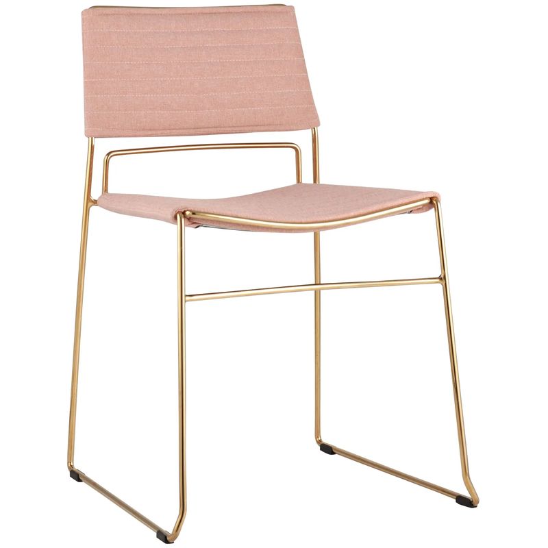 Стул Samuel Chair Розовый Розовый пастельный Золотой Стул Samuel Chair Розовый Розовый пастельный Золотой в Тюмени | Loft Concept