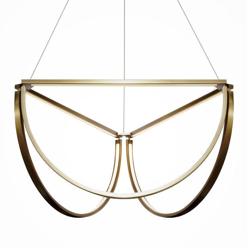 Подвесной светильник Solana Hanging lamp Золотой Подвесной светильник Solana Hanging lamp Золотой в Тюмени | Loft Concept