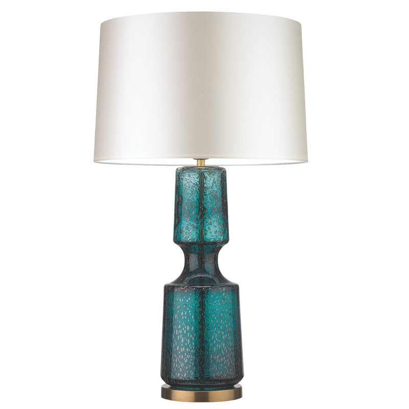 Настольная лампа Antero Teal Table Lamp Бирюзовый Молочный Настольная лампа Antero Teal Table Lamp Бирюзовый Молочный в Тюмени | Loft Concept