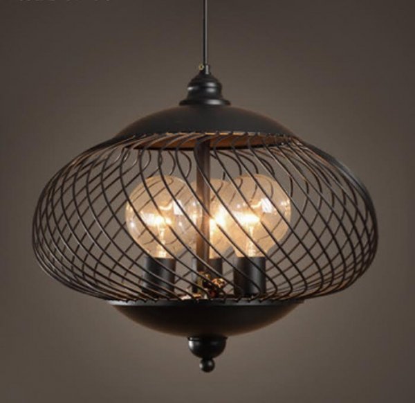 Подвесной светильник Oriental lattice pendant Черный Подвесной светильник Oriental lattice pendant Черный в Тюмени | Loft Concept