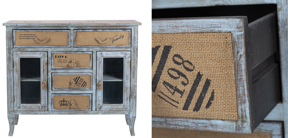 Комод в стиле прованс Beige-Blue Provence Комод в стиле прованс Beige-Blue Provence - Loft-Concept в Тюмени