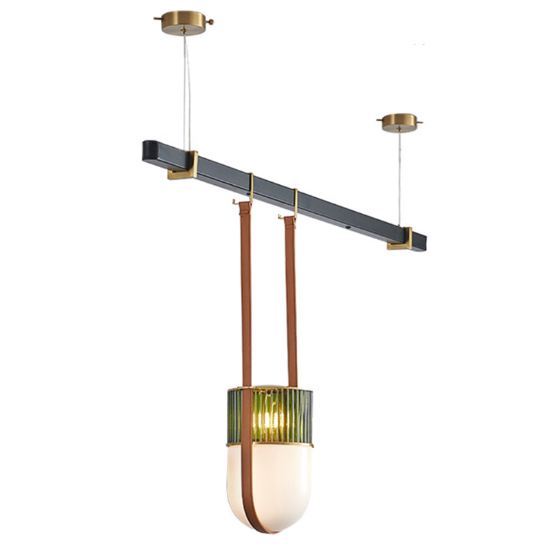 Dario Linear pendant light Черный Синий Желтый Зеленый Dario Linear pendant light Черный Синий Желтый Зеленый в Тюмени | Loft Concept