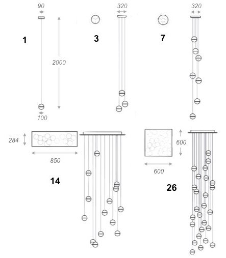 Bocci Led Crystal Glass Ball 1 в Тюмени