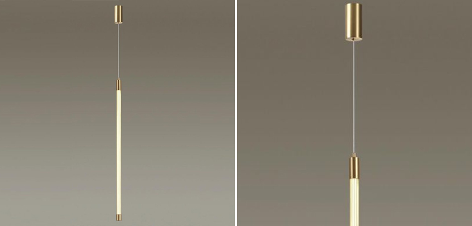 Подвесной светильник Bronze Trumpet tube светодиодный Подвесной светильник Bronze Trumpet tube светодиодный - Loft-Concept в Тюмени
