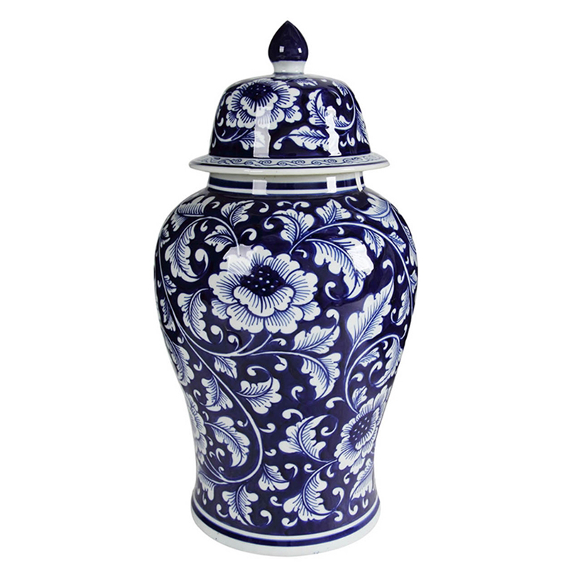 Ваза Celia Vase Белый Синий Ваза Celia Vase Белый Синий в Тюмени | Loft Concept