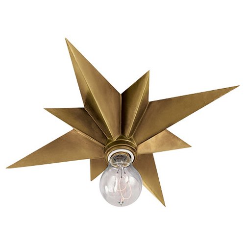 Потолочный светильник Star Ceiling Mount brass Латунь в Тюмени | Loft Concept 