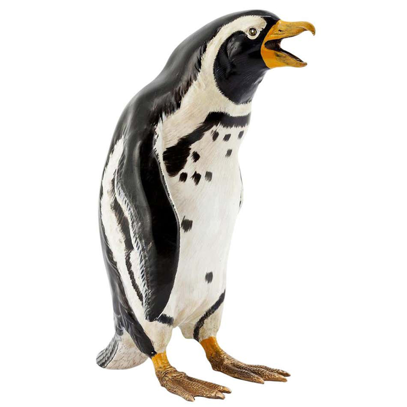 Аксессуар Pingouin Sculpture Черно-белый Латунь Аксессуар Pingouin Sculpture Черно-белый Латунь в Тюмени | Loft Concept