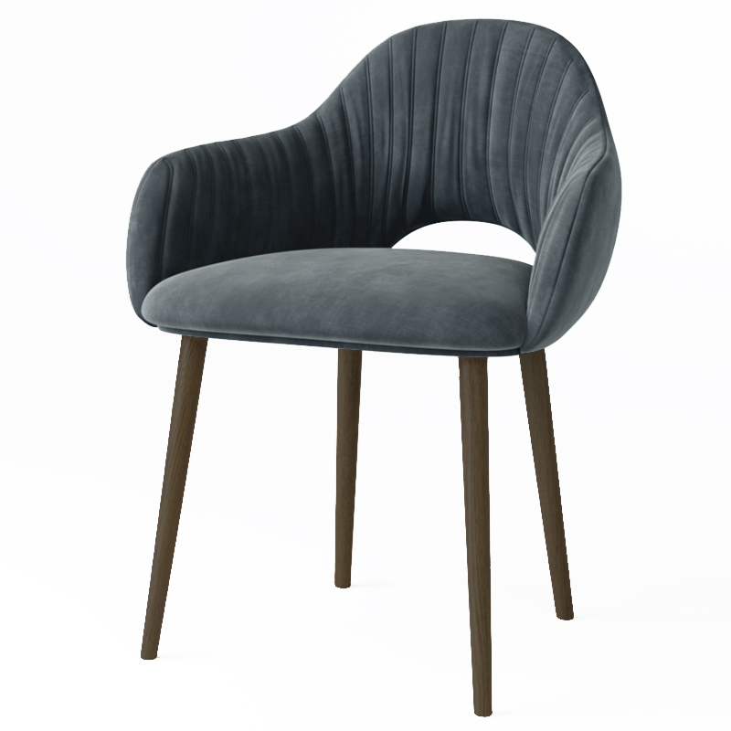 Стул California Gray Серый Коричневый Стул California Gray Серый Коричневый в Тюмени | Loft Concept