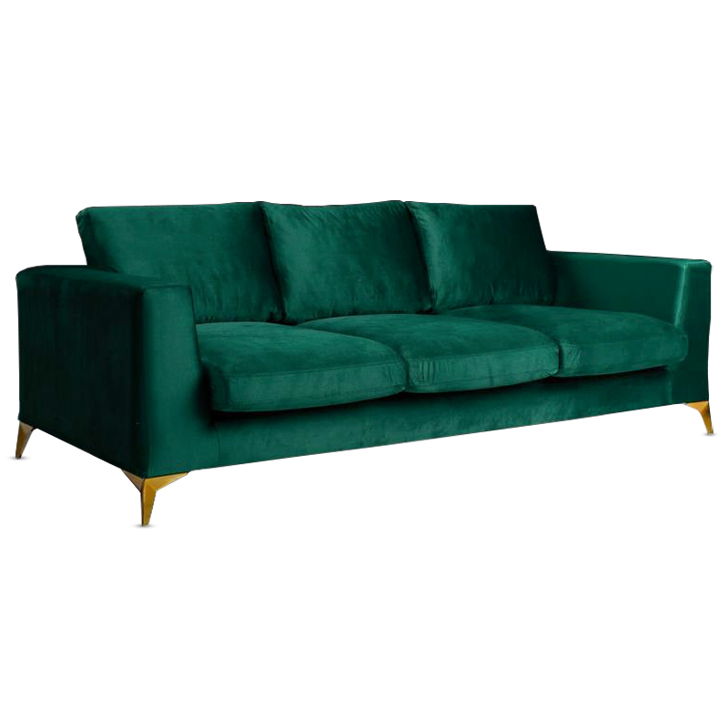 Диван Стокгольм Stockholm Sofa Изумрудный Золотой Диван Стокгольм Stockholm Sofa Изумрудный Золотой в Тюмени | Loft Concept